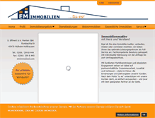 Tablet Screenshot of em-immo.de